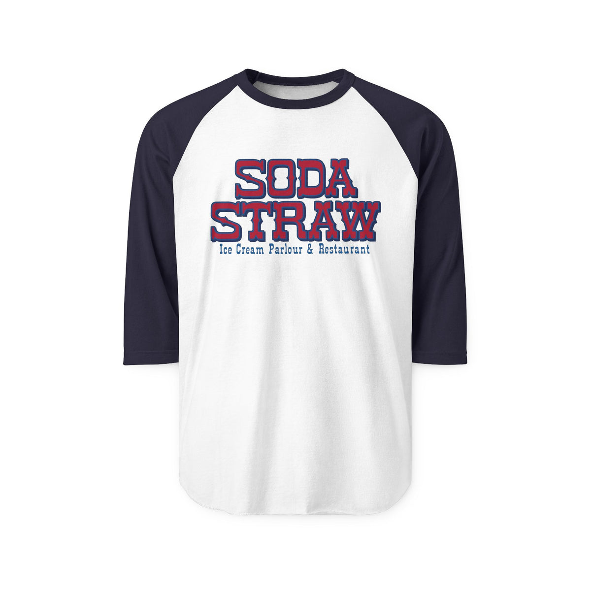 SODA STRAW | Retro Baseball Tee