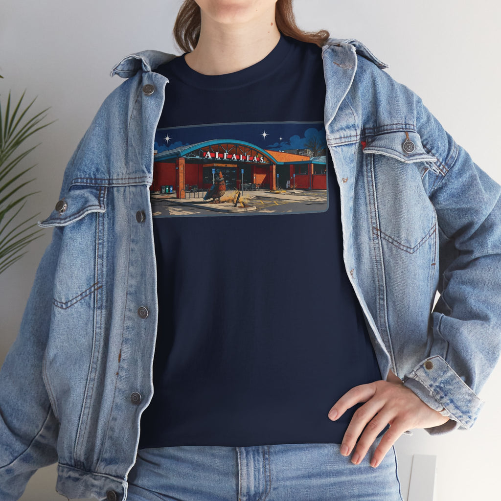 Alfalfa's Grocery Store night scene - vintage Metro Denver gear
