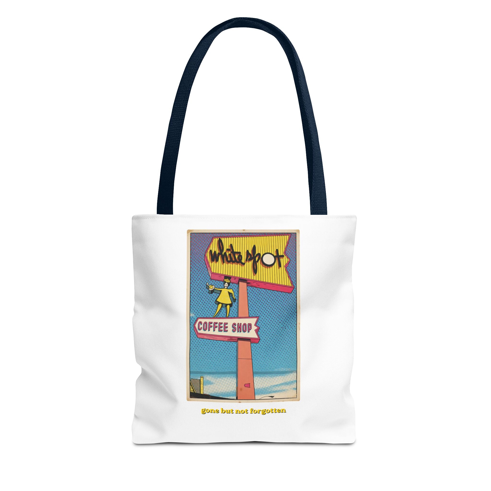 White Spot sign Tote