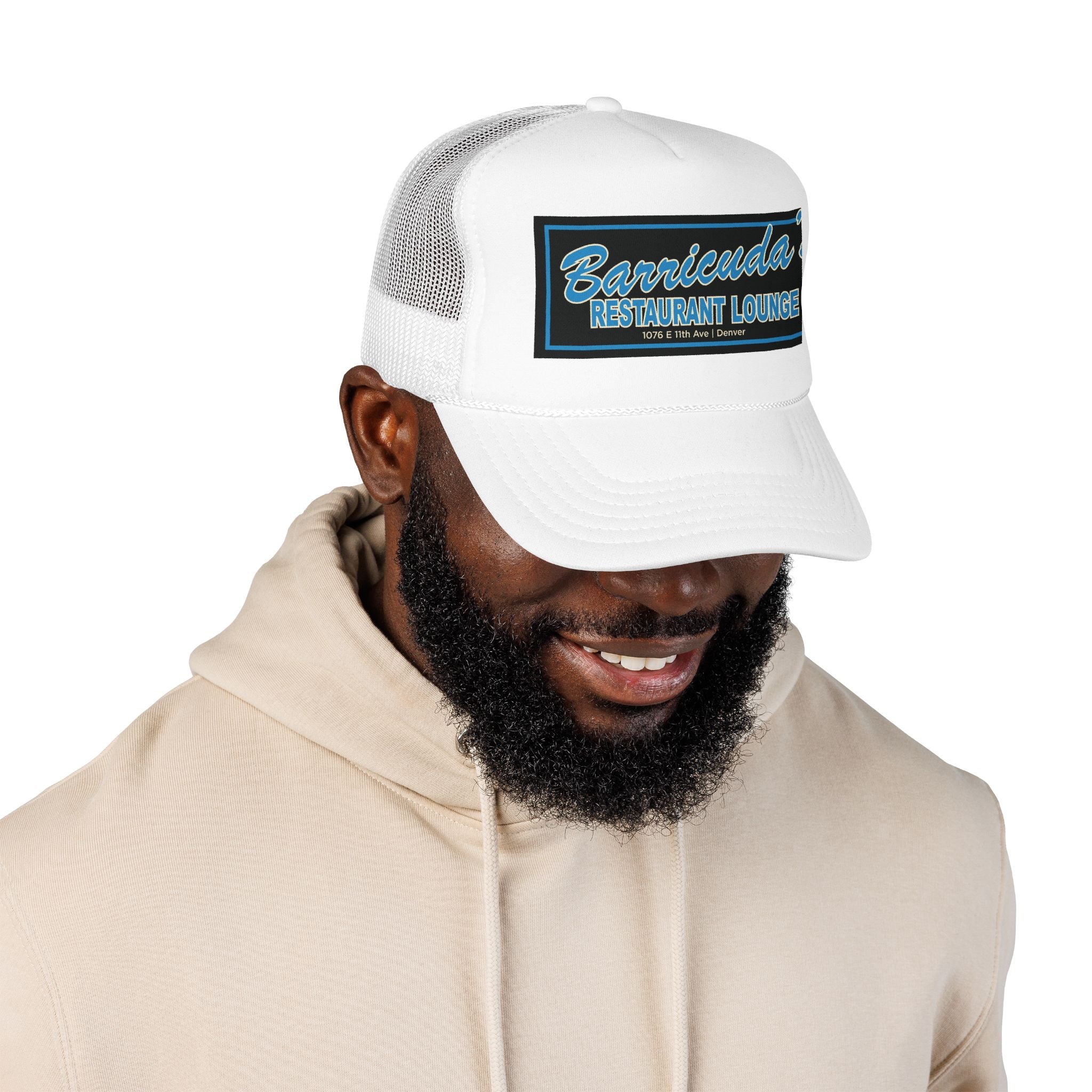 Barricuda's Trucker Hat — Vintage Sailboat Foam Cap