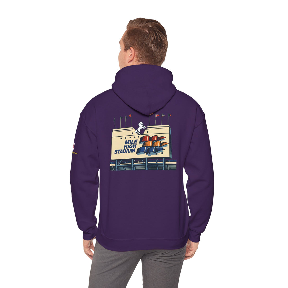 MILE HIGH STADIUM | Unisex Heavy Blend™ Hooded Sweatshirt