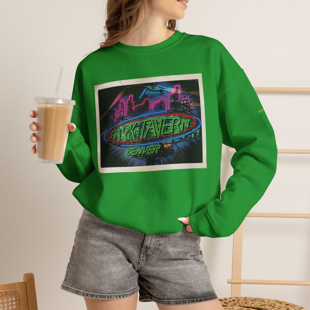 Park Tavern neon sign | Native303 Sweatshirt