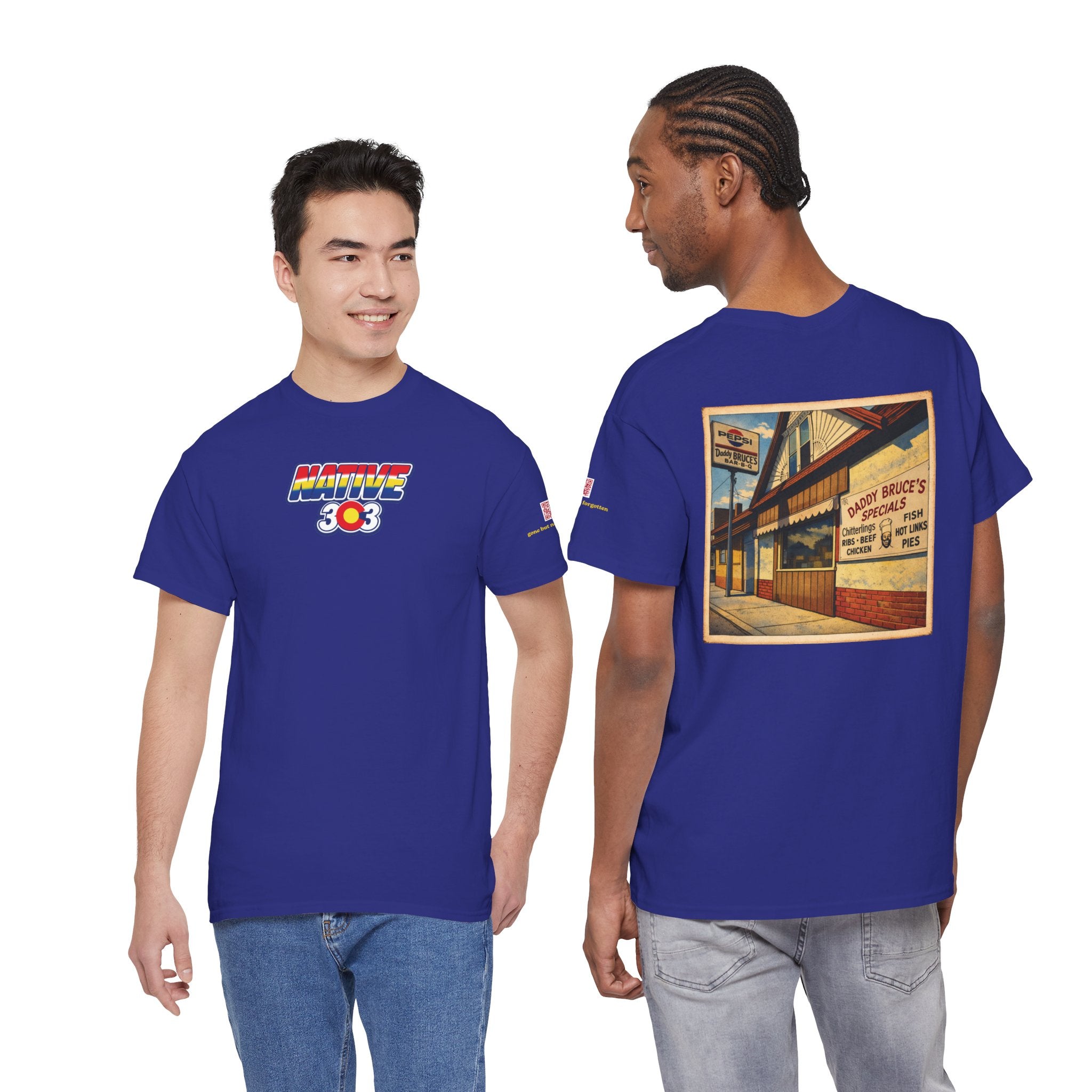 DADDY BRUCE'S BBQ - vintage Metro Denver gear