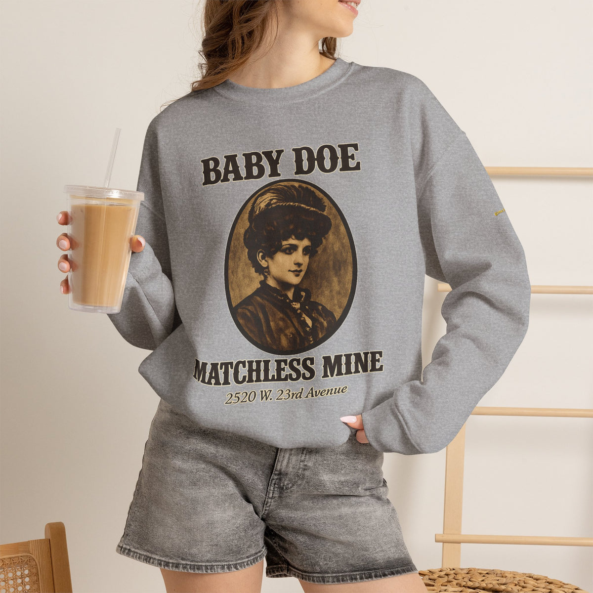 Baby Doe logo | Native303 Sweatshirt