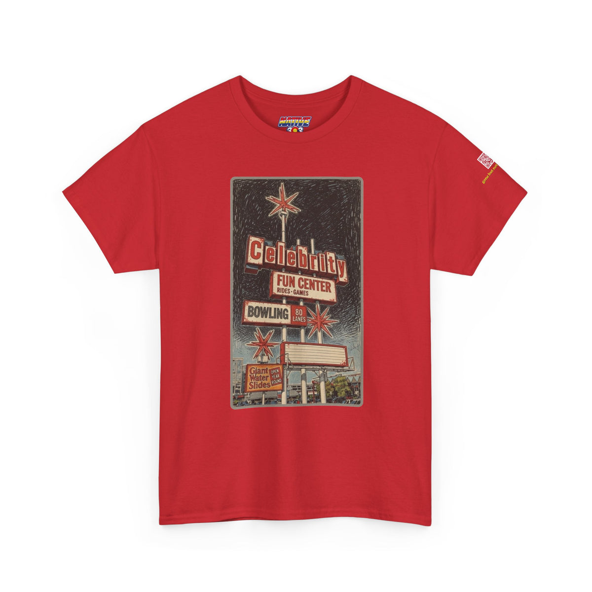 Celebrity Fun Center - vintage Denver gear