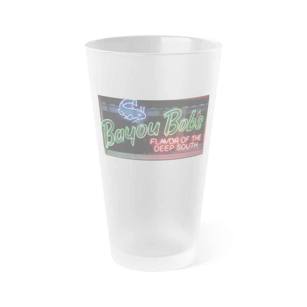 BAYOU BOB'S | Frosted Pint Glass 16oz
