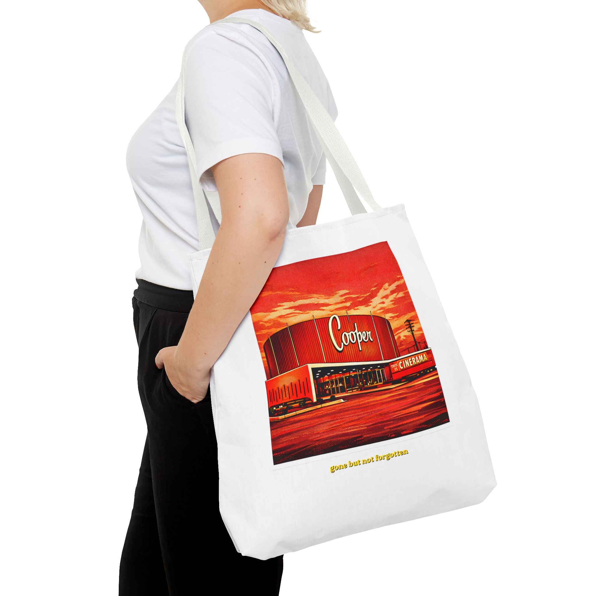 Cooper Theater (comic pop style) Tote