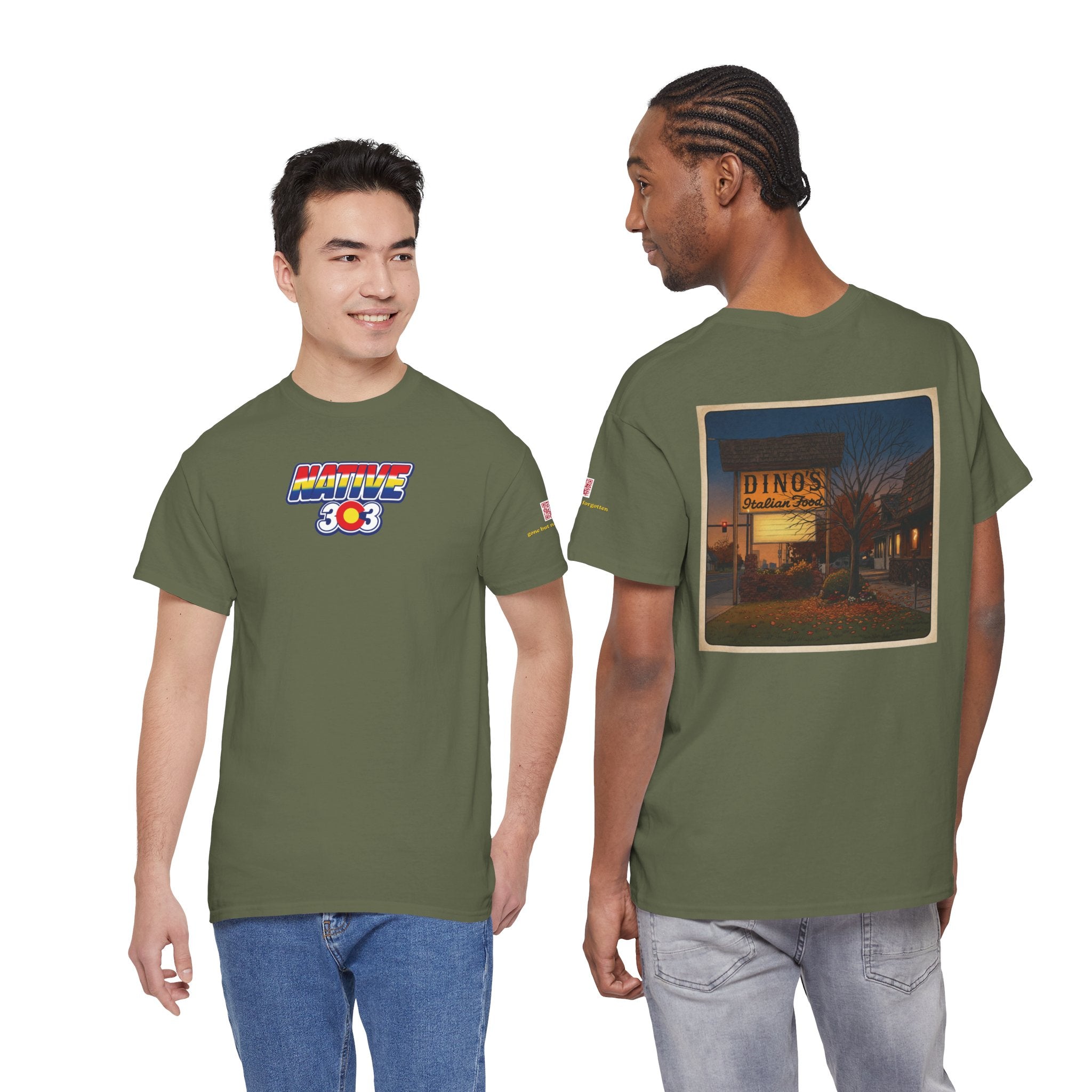 DINO'S ITALIAN FOOD- vintage Denver gear