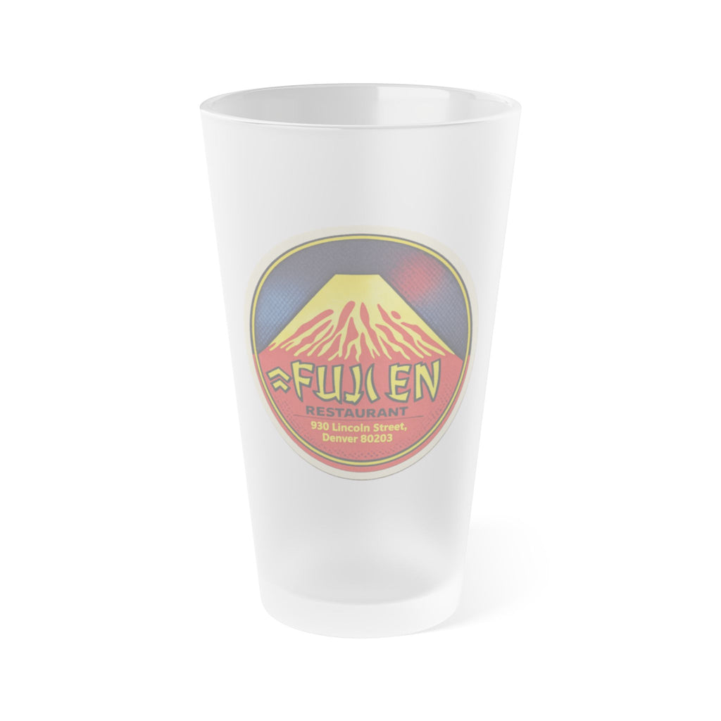 Fuji En Frosted Pint Glass 16oz
