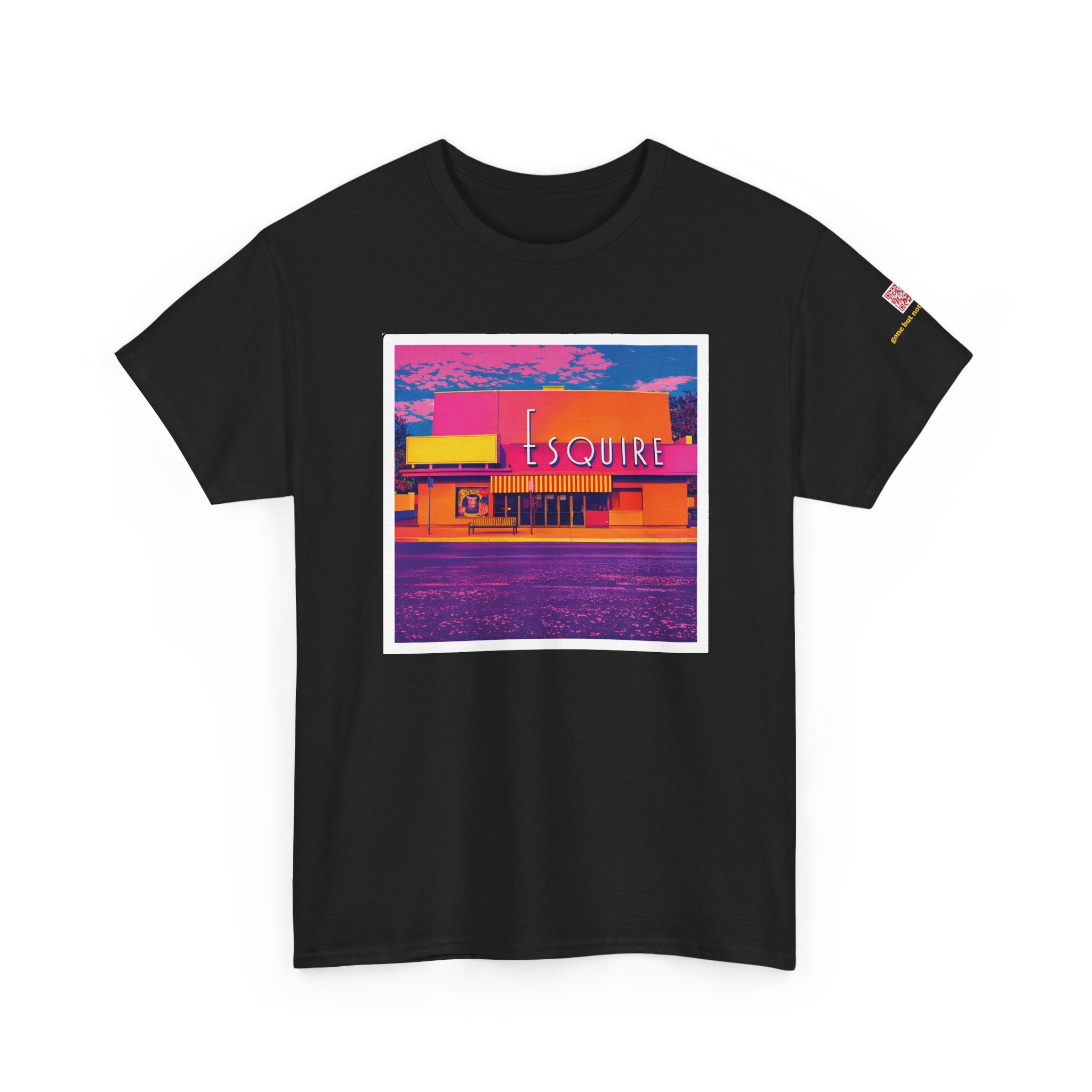 Esquire Theater neon pop art - vintage Denver gear
