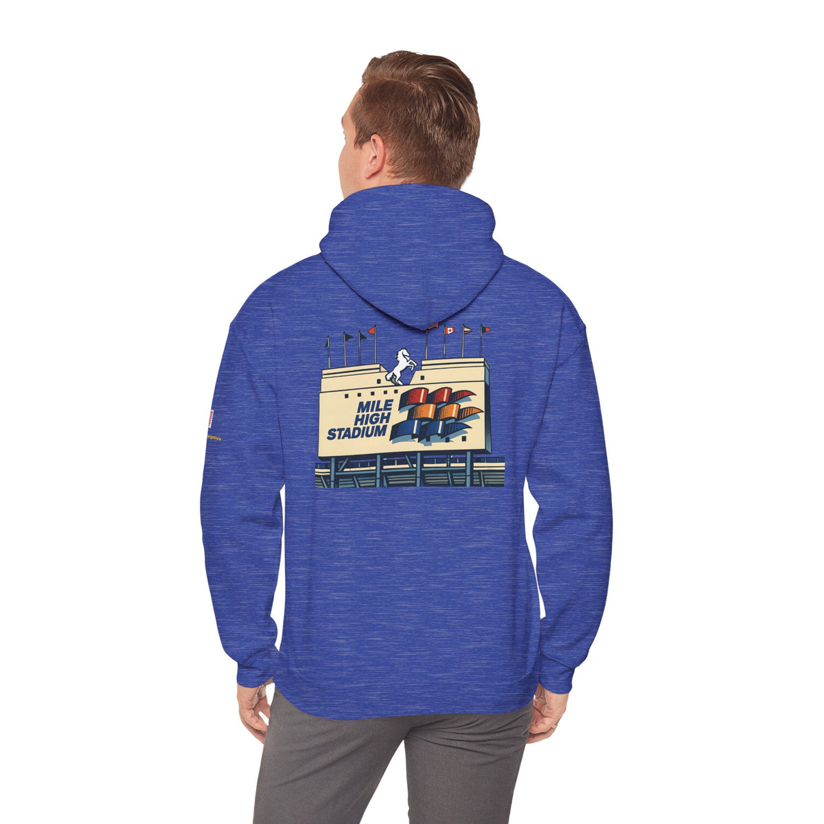 MILE HIGH STADIUM | Unisex Heavy Blend™ Hooded Sweatshirt