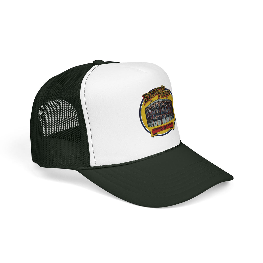 Ebbet's Field Trucker Hat — Vintage Sailboat Foam Cap