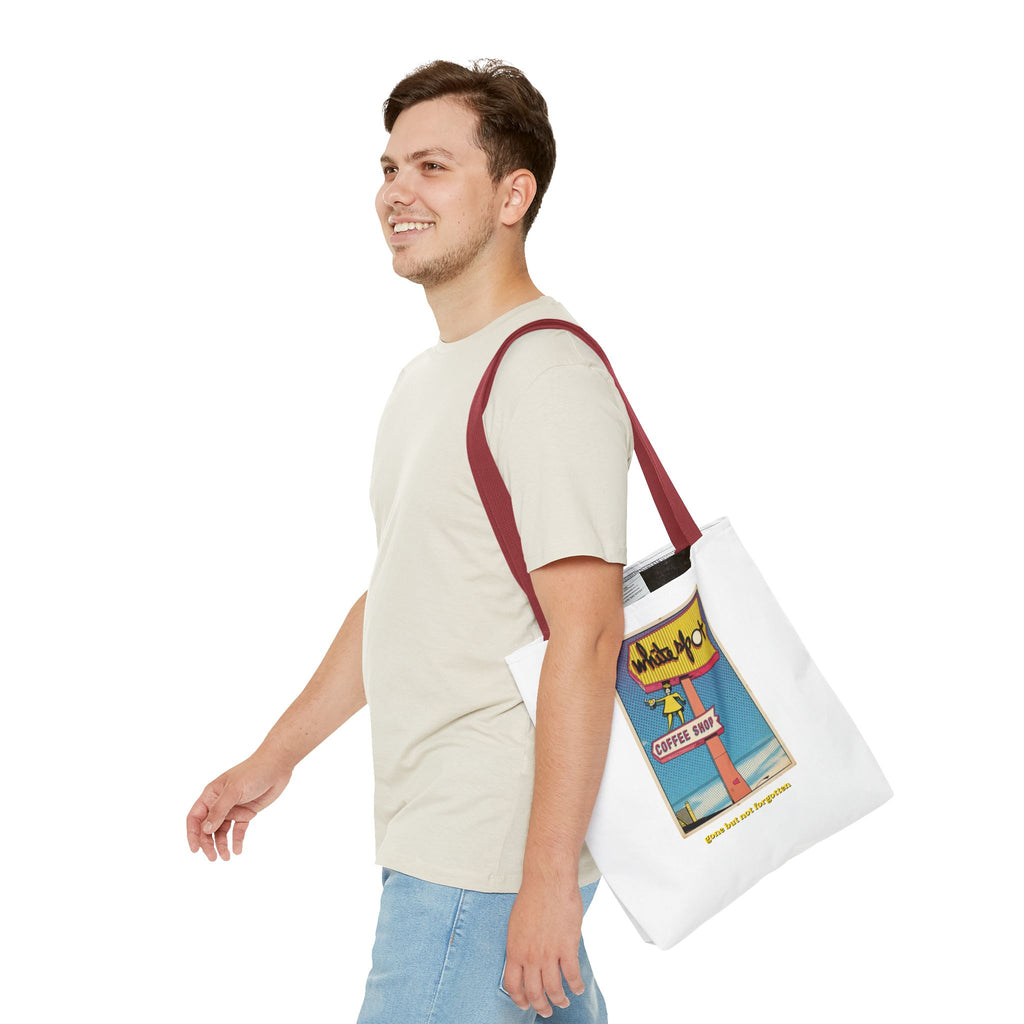 White Spot sign Tote