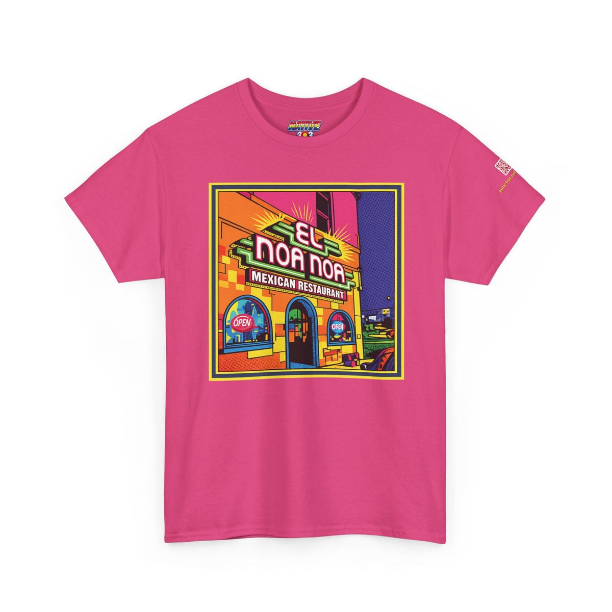 El Noa Noa -neon- Mexican restaurant - vintage Denver gear
