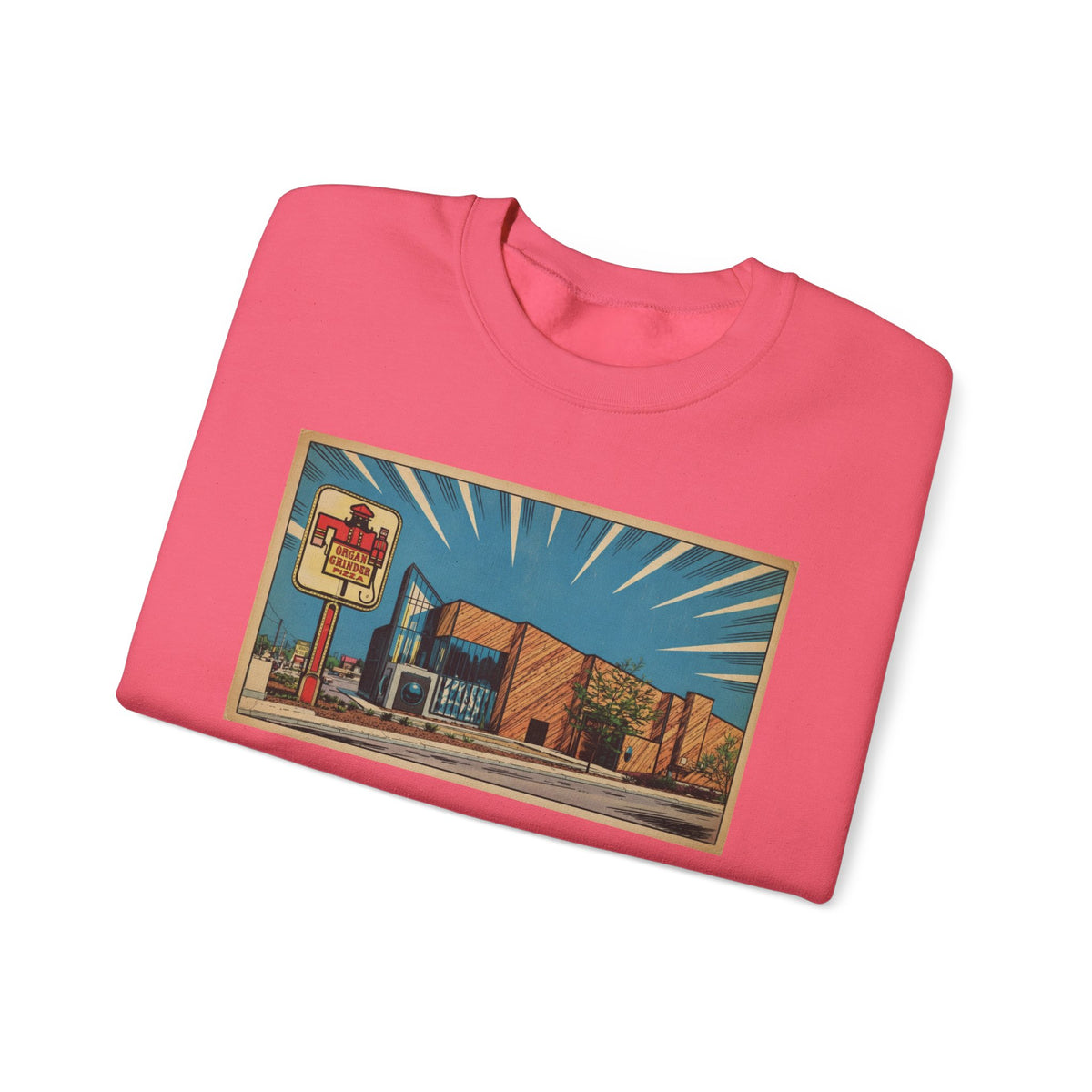 Organ Grinder - comics style | Native303 Sweatshirt