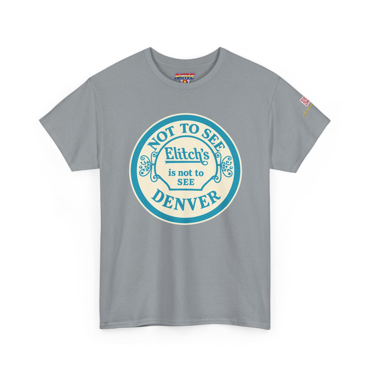 Elitch Gardens TURQUOISE- vintage Denver gear