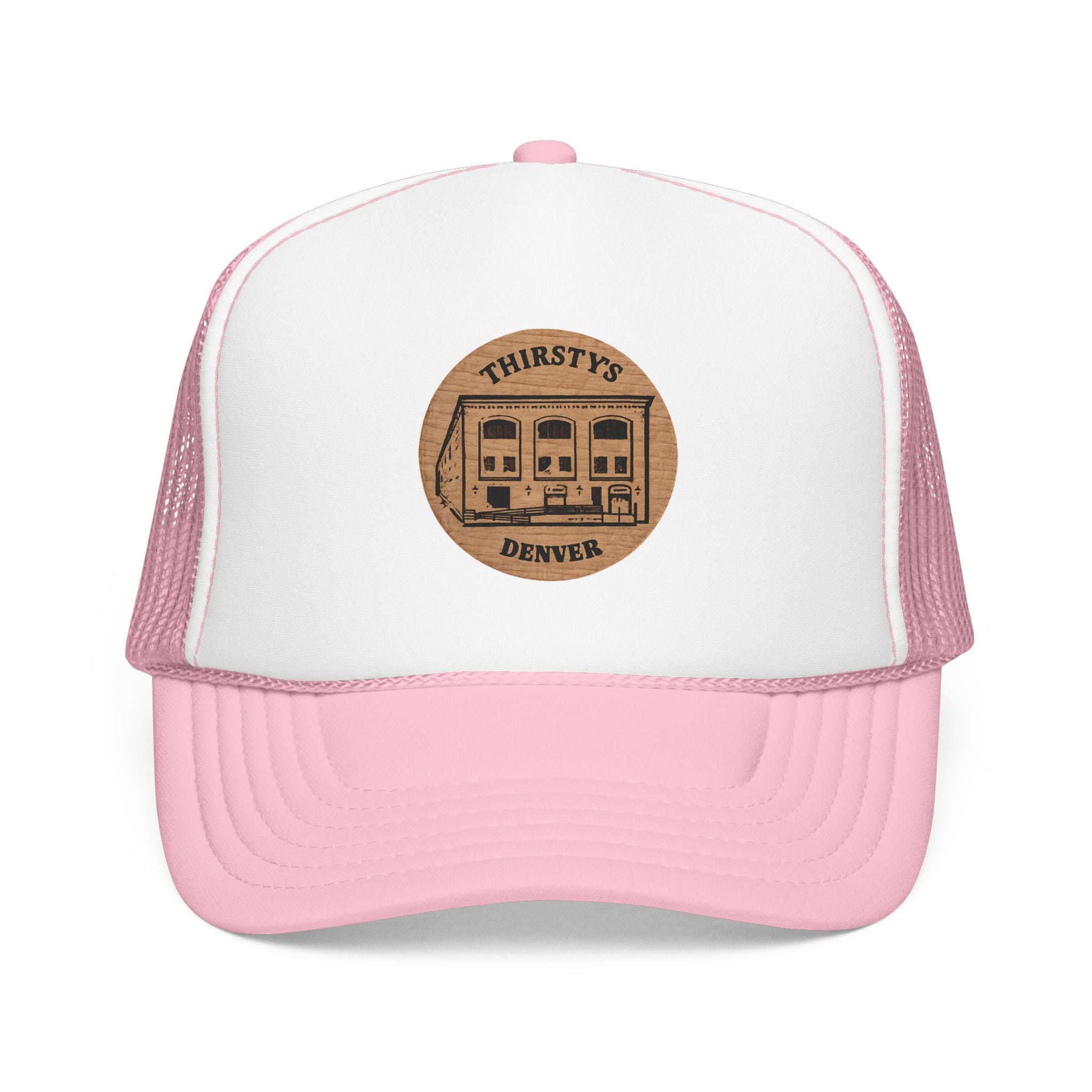 Thirsty's Token Trucker Hat — Vintage Sailboat Foam Cap
