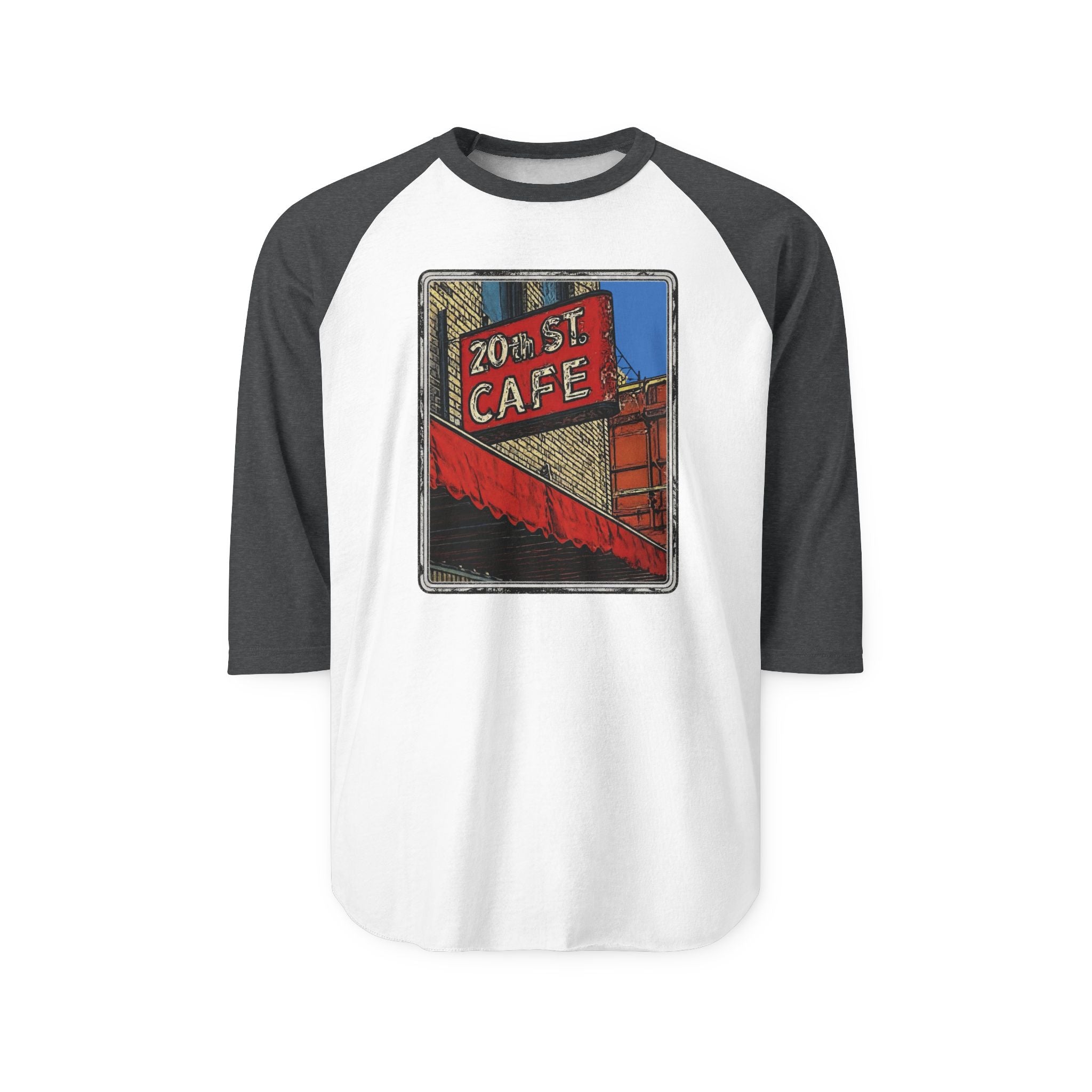 20th St Cafe - Vintage Denver Baseball Shirt