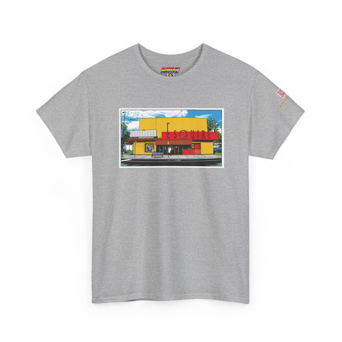 Esquire Theater pop art - vintage Denver gear