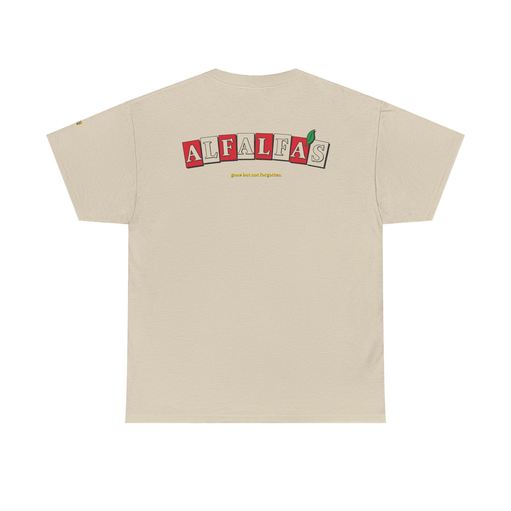 ALFALFA'S LOGO - vintage Denver gear