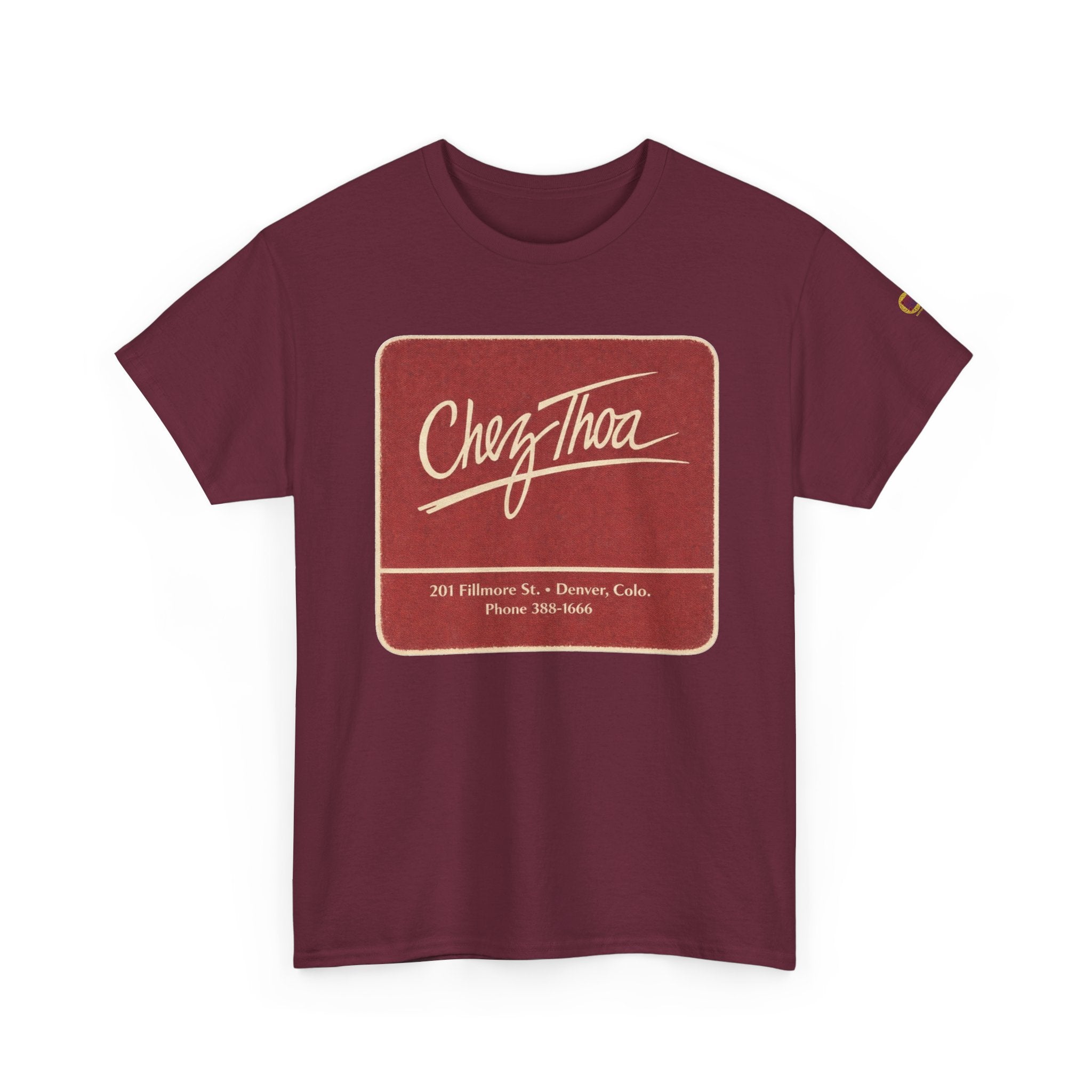 Chez Thoa restaurant - vintage Denver gear