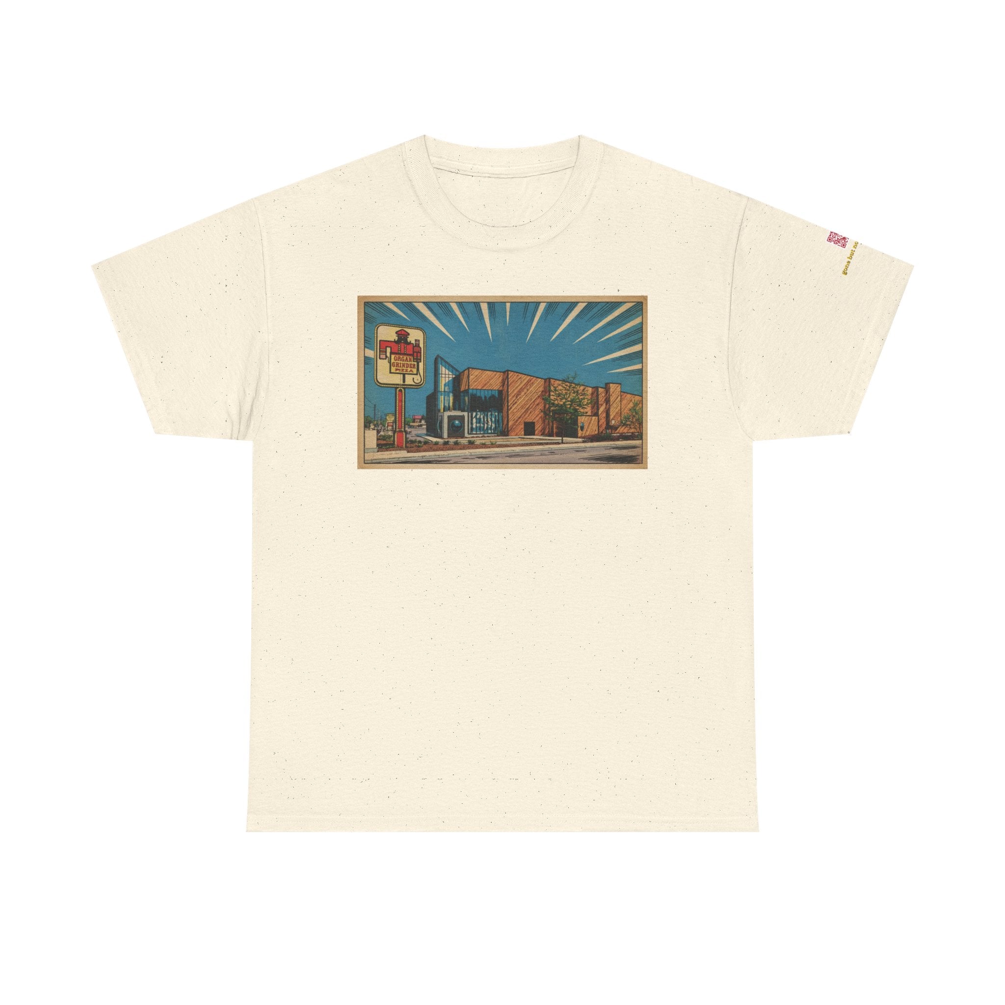 Organ Grinder comic style - vintage Denver gear
