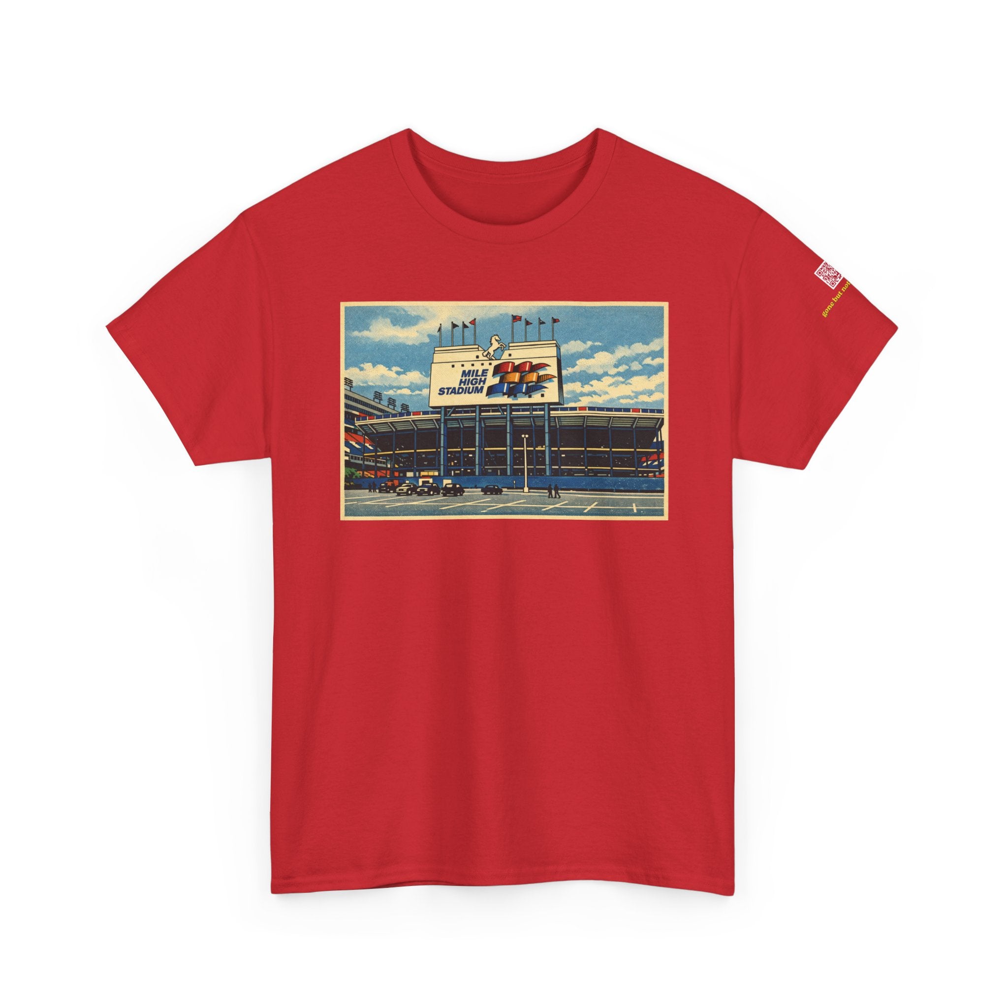 Mile High Stadium - retro pop-art imagining - vintage Denver gear