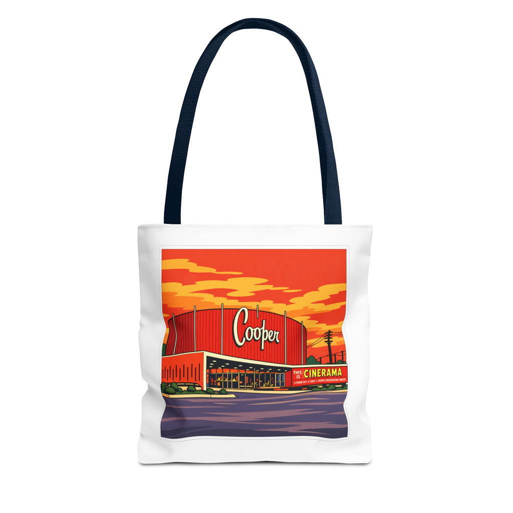 Cooper Theater (comic pop style) Tote