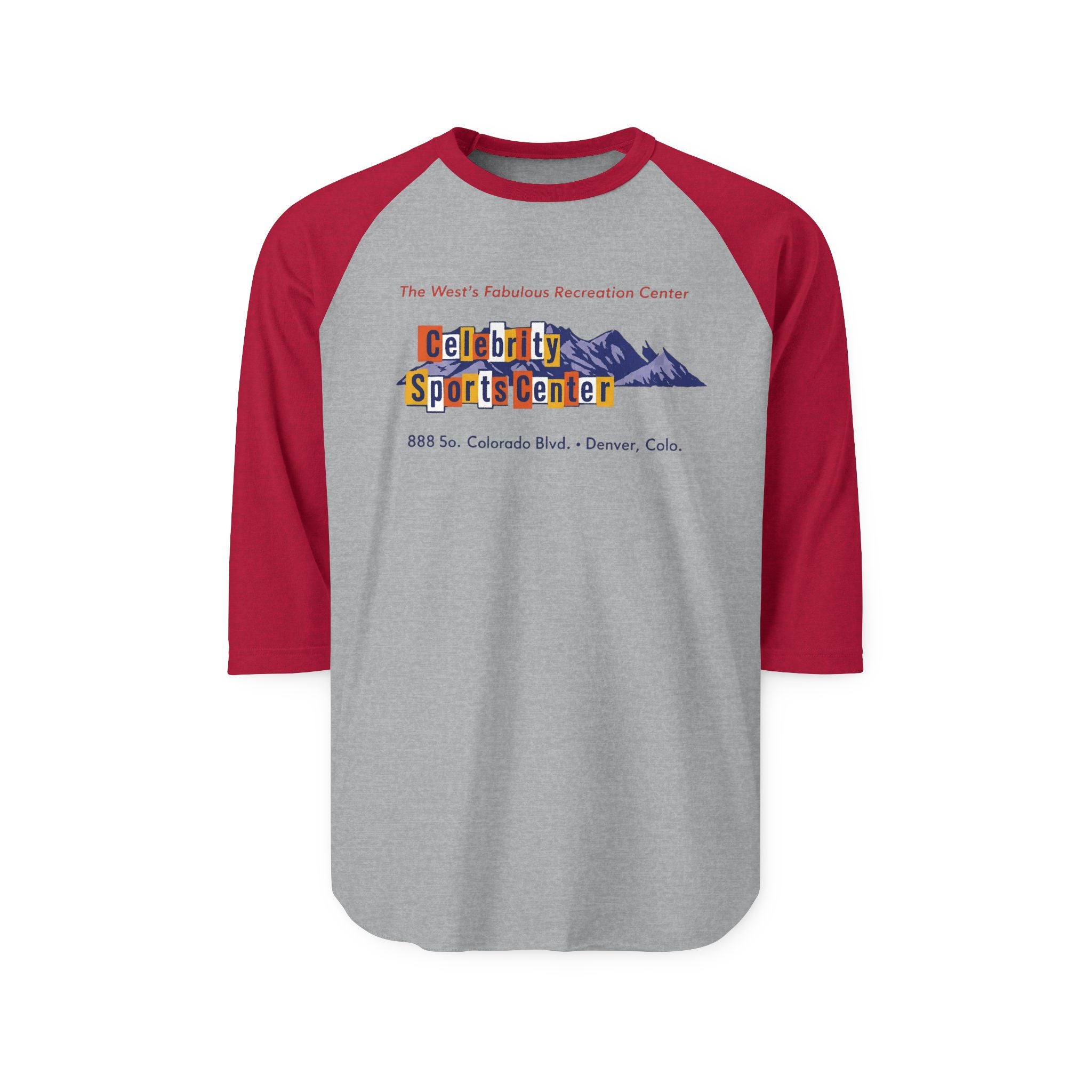CELEBRITY SPORTS CENTER | Retro Baseball Tee