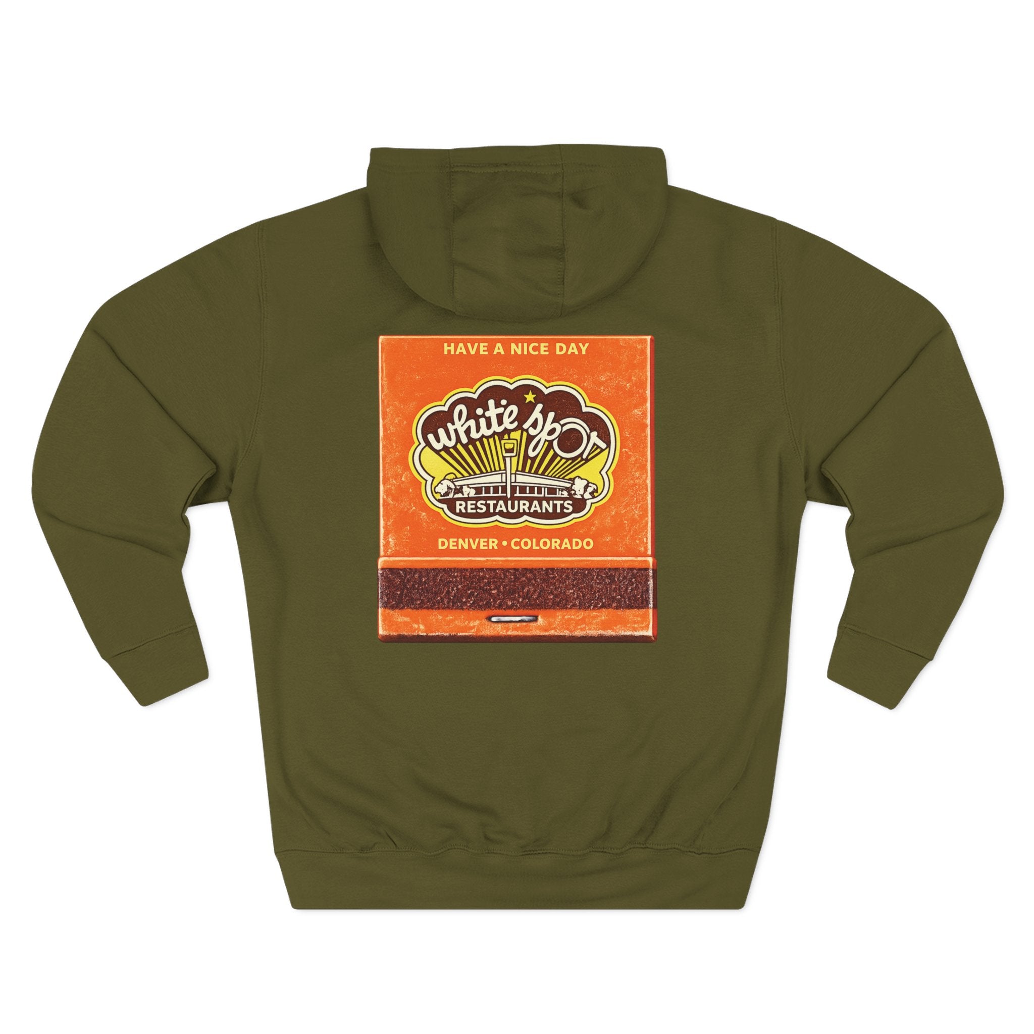 THE WHITE SPOT matchbook Hoodie