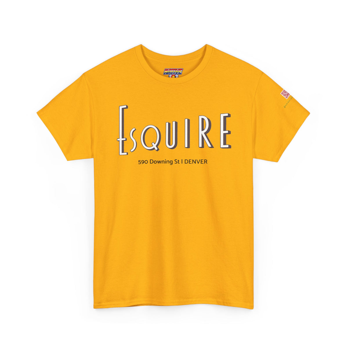 Esquire Theater logo - vintage Denver gear