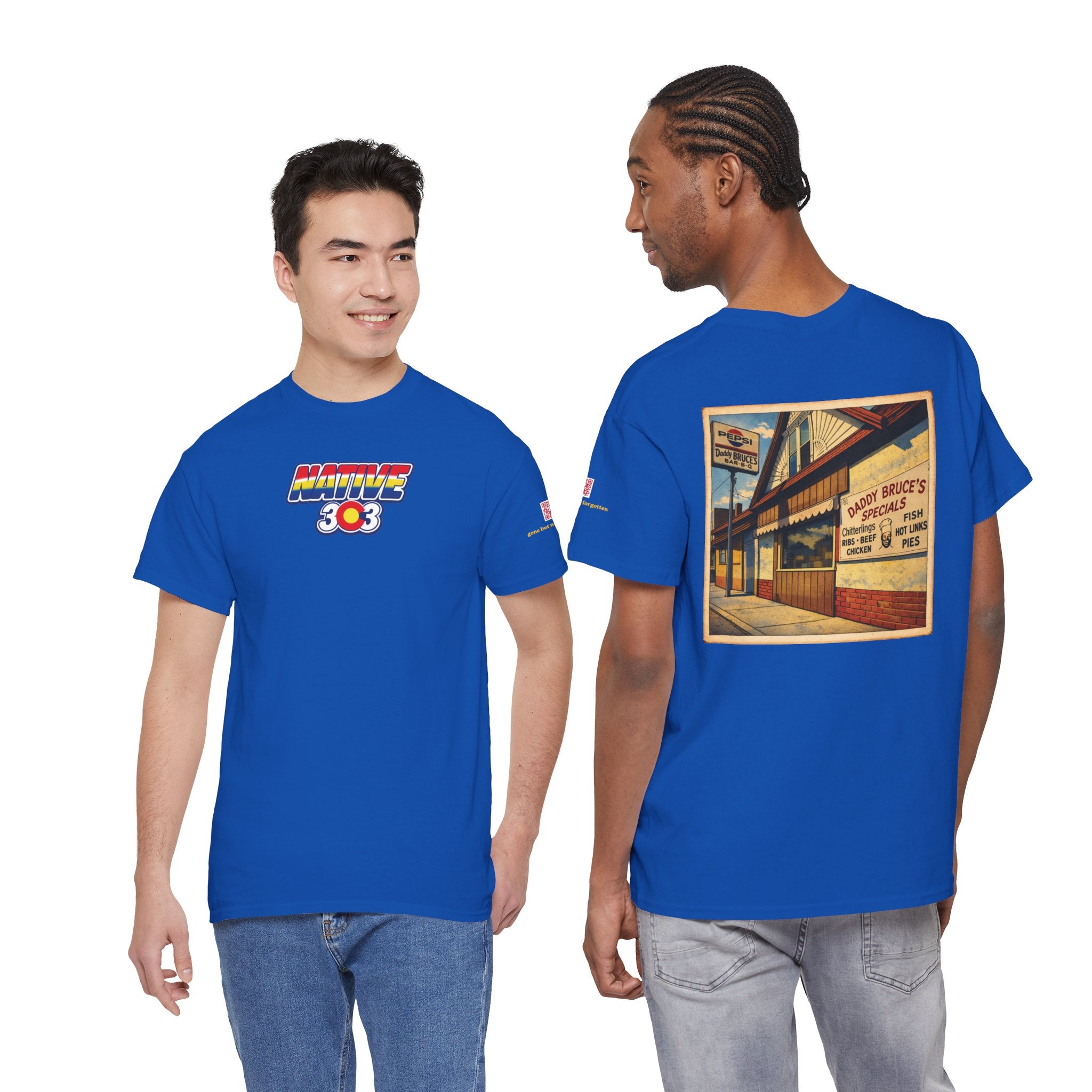 DADDY BRUCE'S BBQ - vintage Metro Denver gear