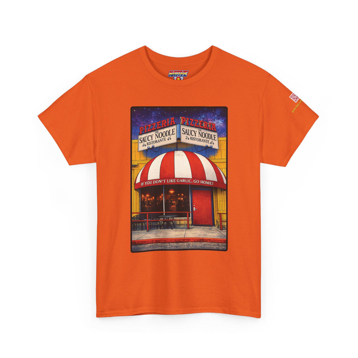 The Saucy Noodle - Garlic - vintage Denver gear