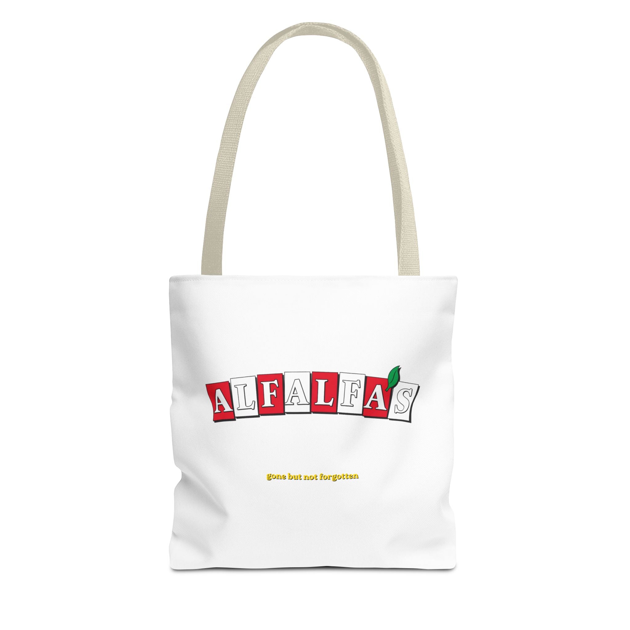 Alfalfa's logo Tote