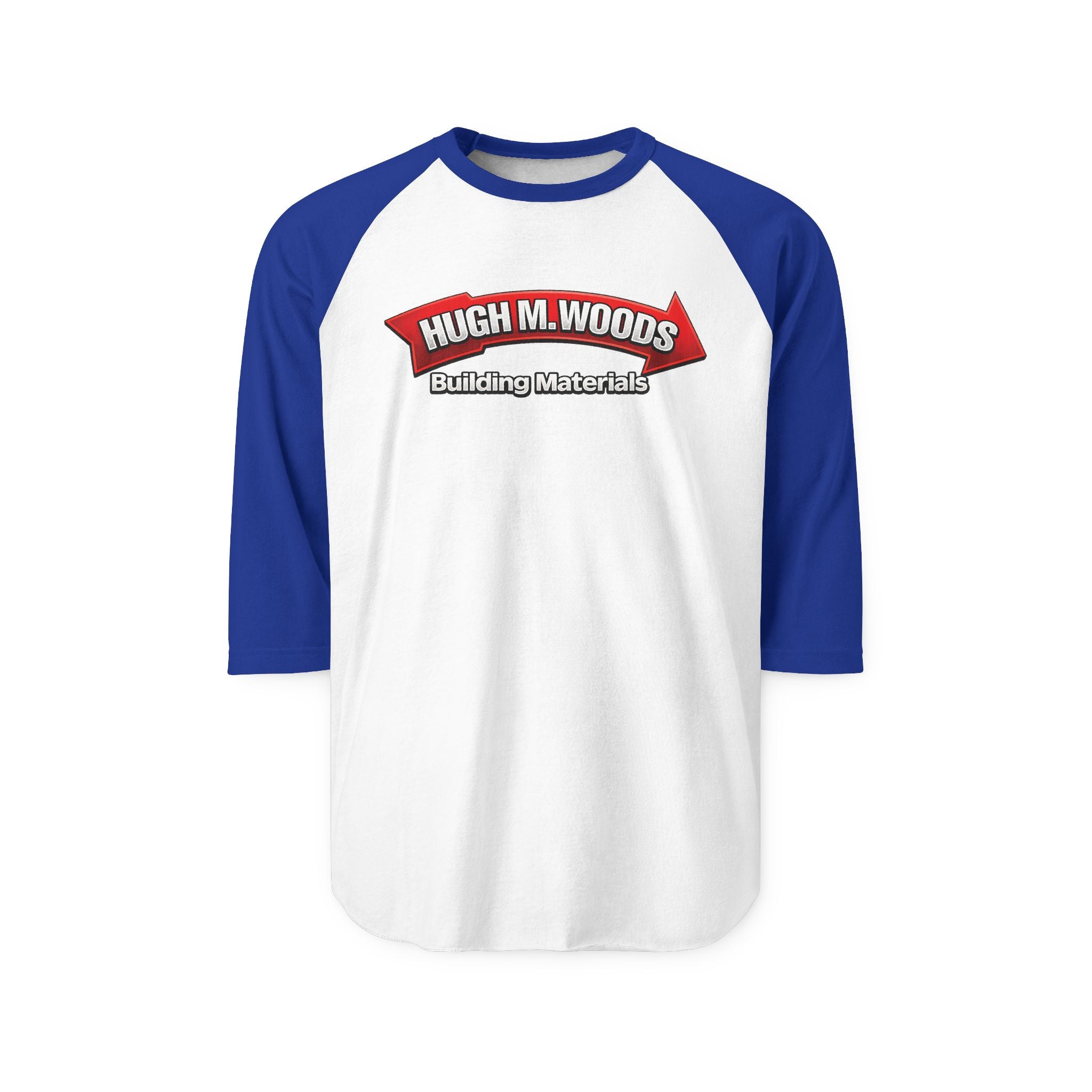 HUGH M WOODS | Retro Baseball Tee