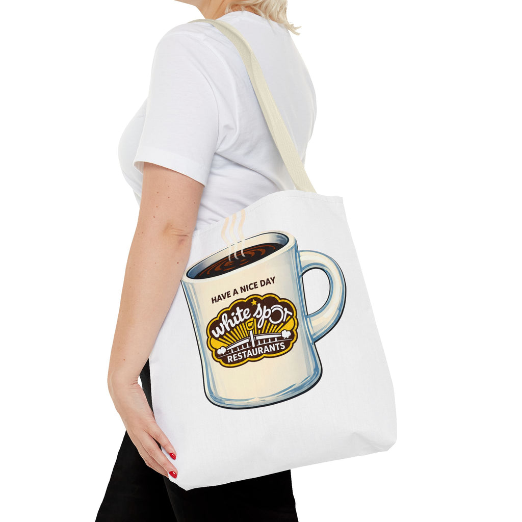 White Spot Mug Tote