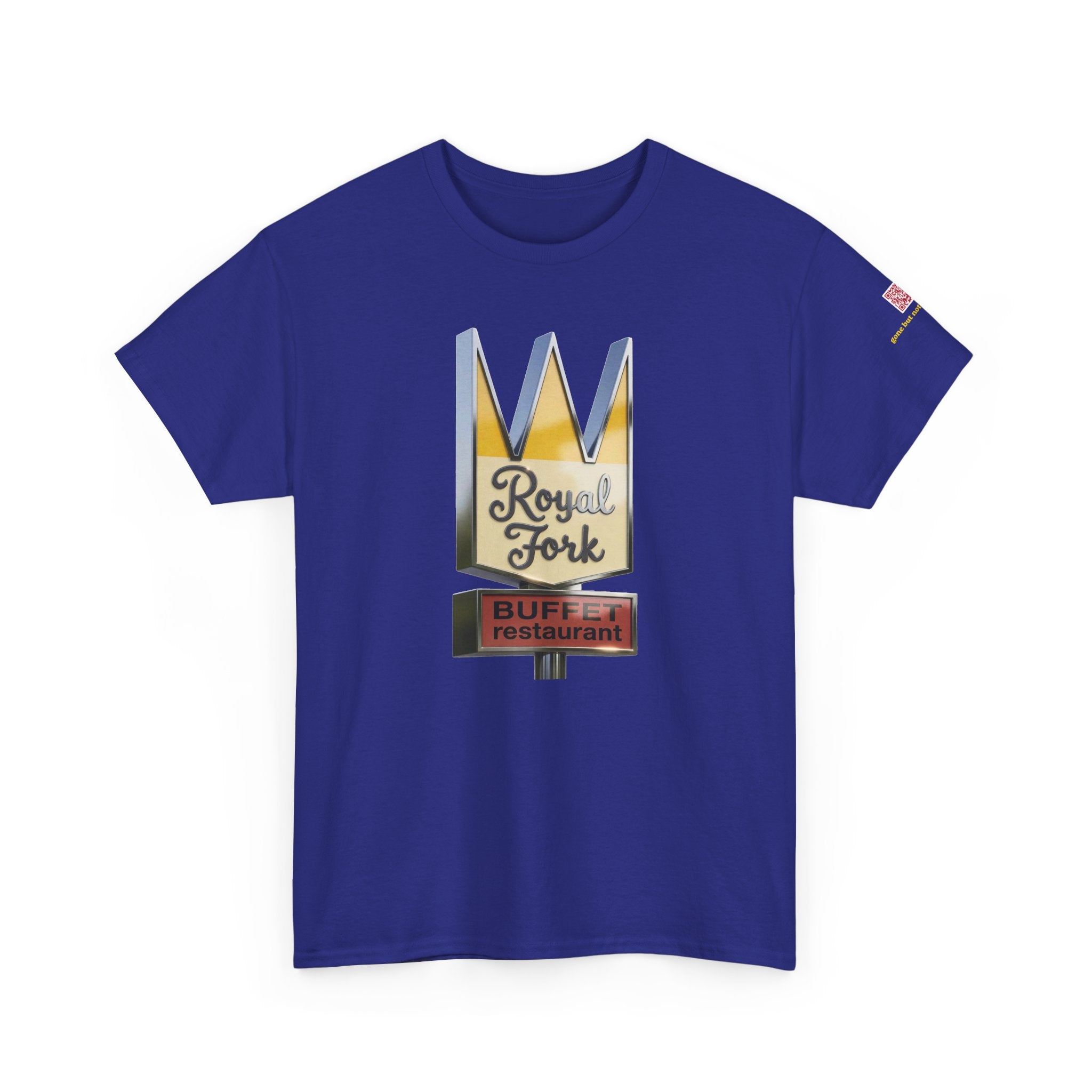 Royal Fork restaurant pop-art design - vintage Denver gear