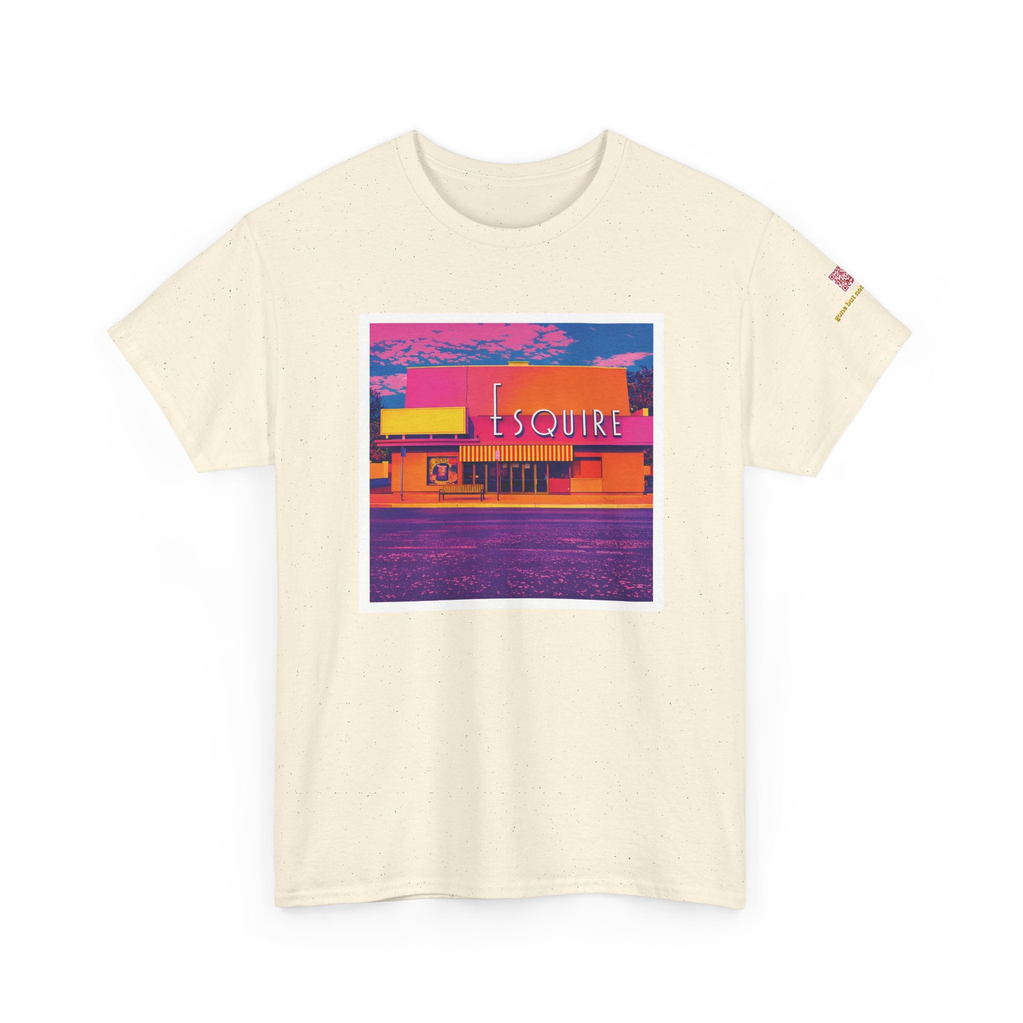 Esquire Theater neon pop art - vintage Denver gear