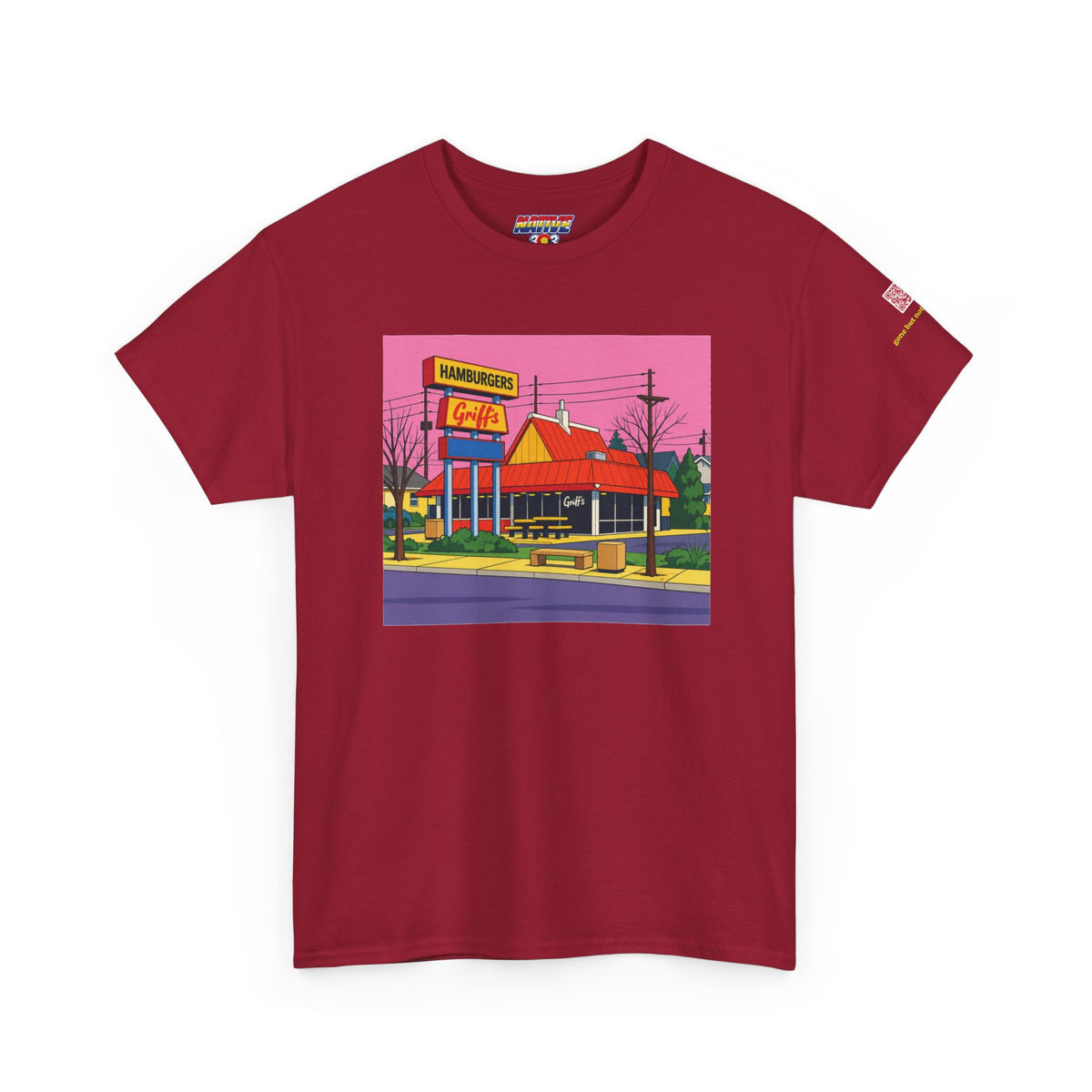 Griff's cartoon style - vintage Denver gear