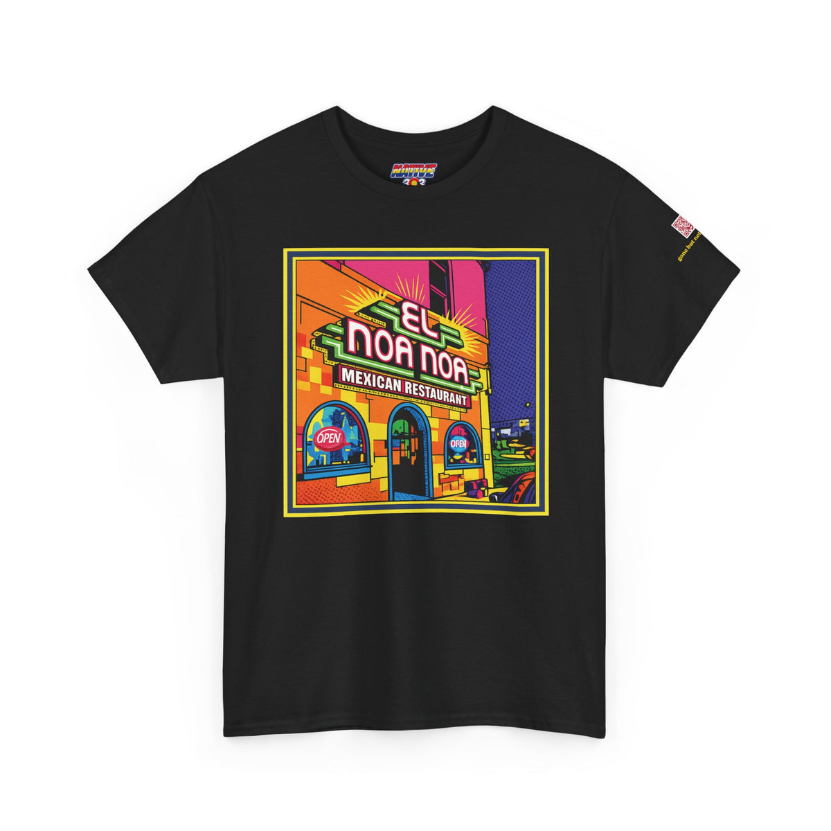 El Noa Noa -neon- Mexican restaurant - vintage Denver gear