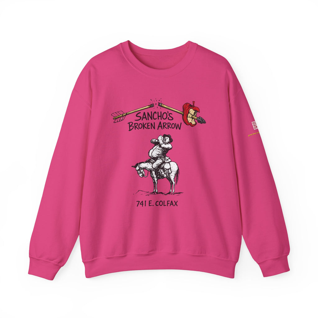 Sancho's Broken Arrow logo | Native303 Sweatshirt