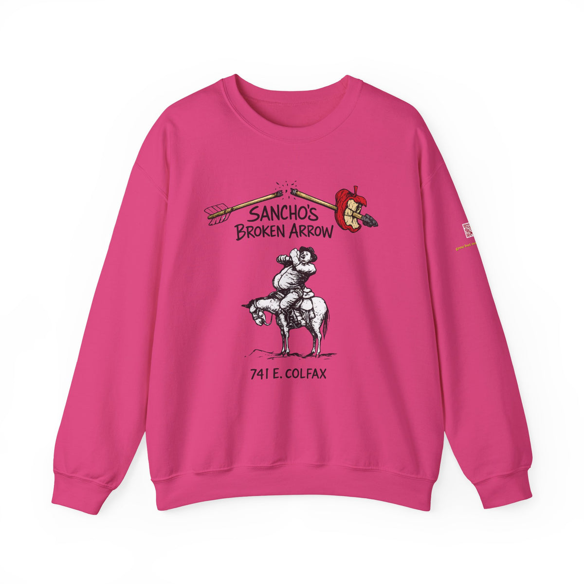 Sancho's Broken Arrow logo | Native303 Sweatshirt