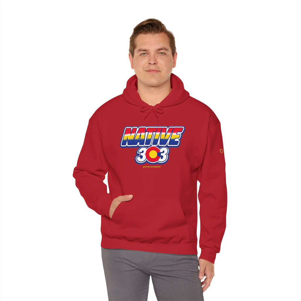 MILE HIGH STADIUM | Unisex Heavy Blend™ Hooded Sweatshirt