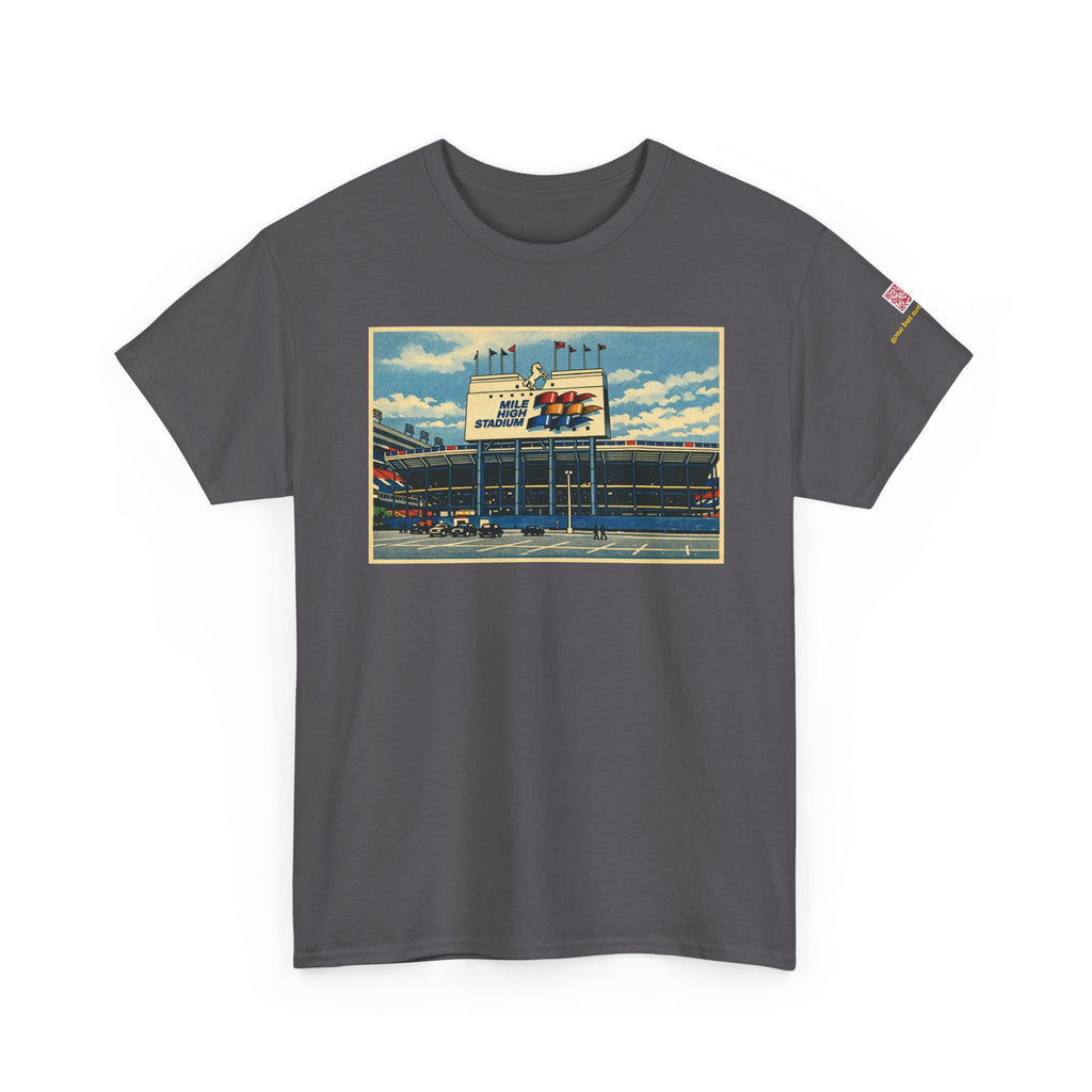 Mile High Stadium - retro pop-art imagining - vintage Denver gear