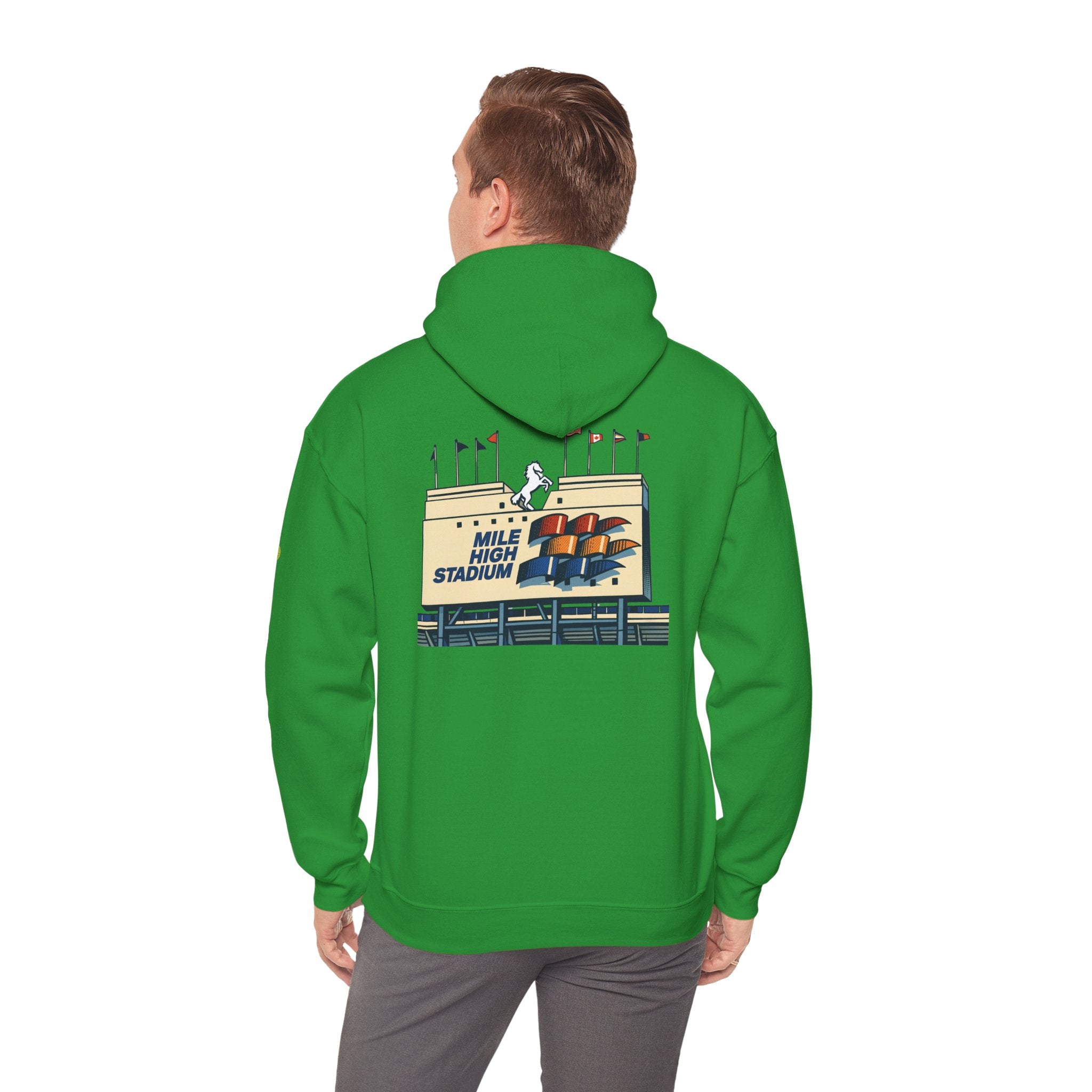 MILE HIGH STADIUM | Unisex Heavy Blend™ Hooded Sweatshirt