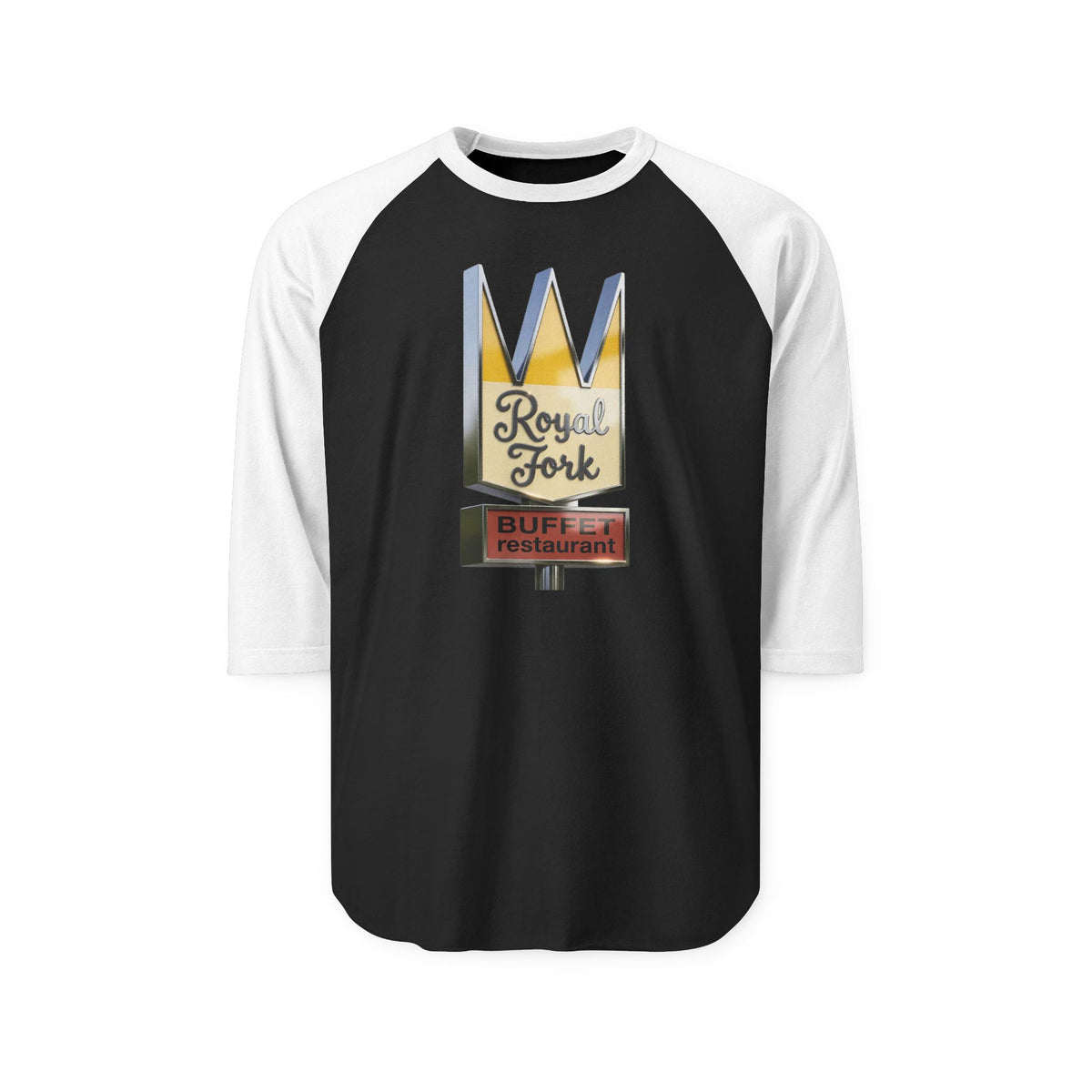 ROYAL FORK Restaurant| Retro Baseball Tee