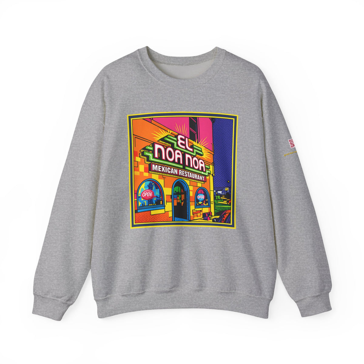 El Noa Noa Mexican restaurant (neon) | Native303 Sweatshirt