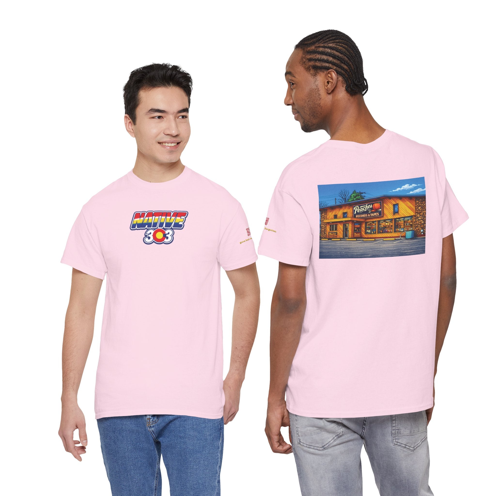 PEACHES RECORDS AND TAPES - vintage Colorado gear