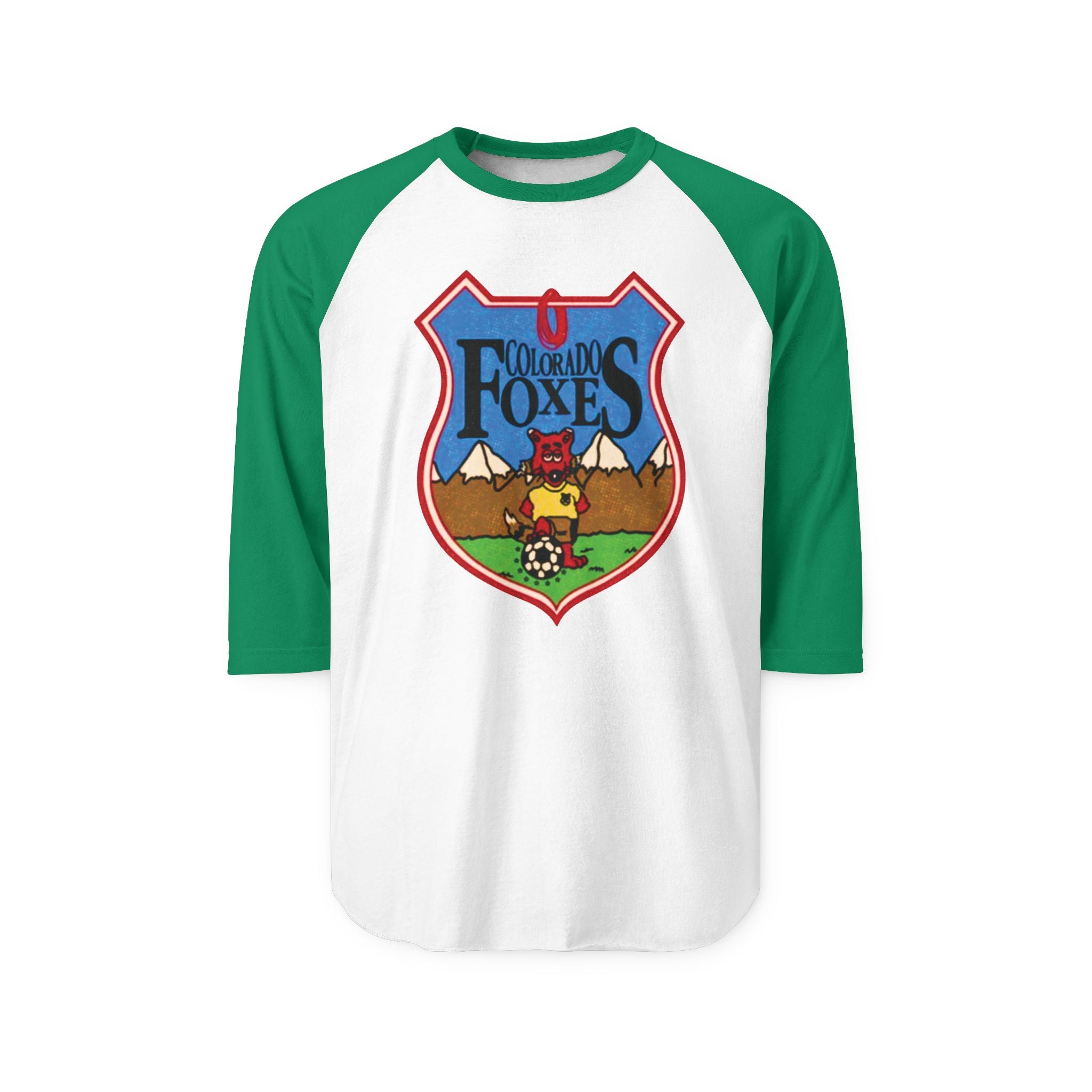 COLORADO FOXES Fox | Retro Baseball Tee