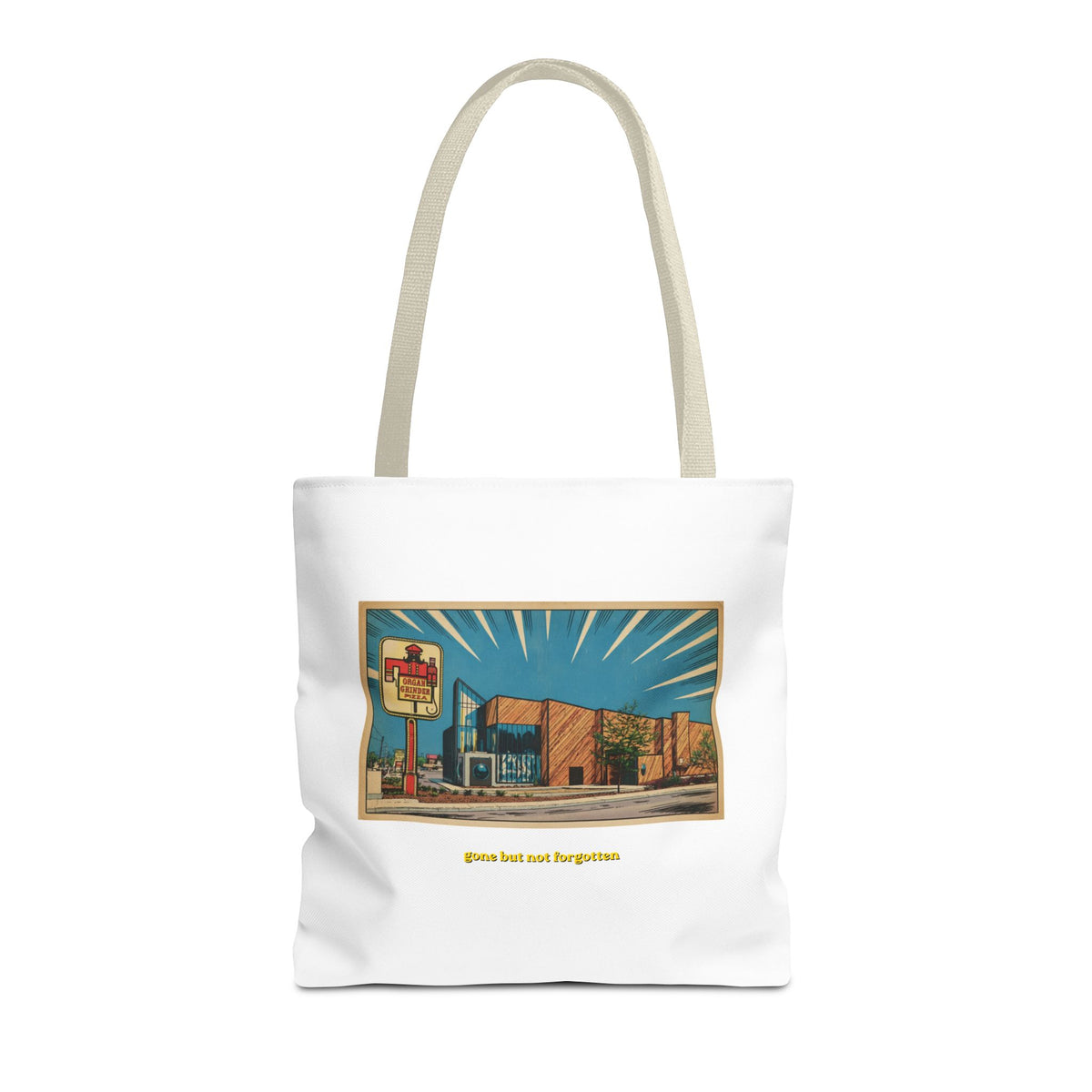 Organ Grinder (comic style) Tote
